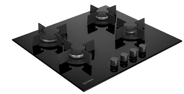 Газовая варочная поверхность Indesit INGT 61 IC/BK черный фото 1