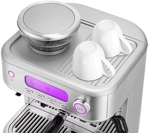 Кофемашина Kitfort КТ-7113 1480Вт нержавеющая сталь фото 6