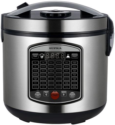 Мультиварка Supra MCS-5220 5л 860Вт серебристый фото 1