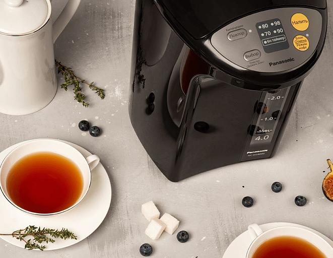 Термопот Panasonic NC-EG4000KTS 4л. 700Вт черный фото 3