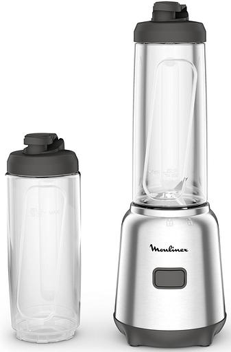 Блендер стационарный Moulinex LM15FD10 300Вт серебристый/черный фото 1