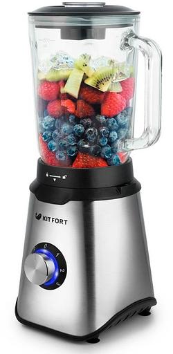Блендер стационарный Kitfort КТ-1344 800Вт серебристый фото 1