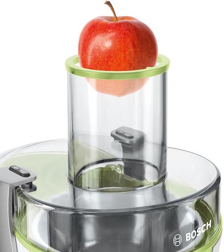 Соковыжималка центробежная Bosch MES25G0 700Вт рез.сок.:1250мл. белый/зеленый фото 5