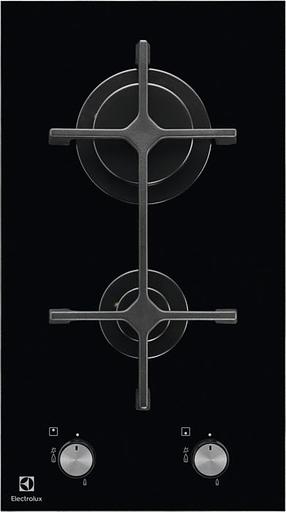 Газовая варочная поверхность Electrolux EGC3322NVK черный фото 1