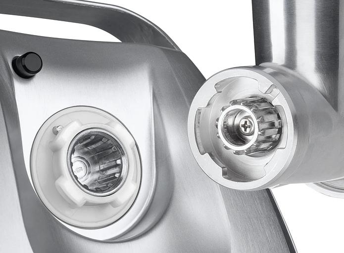 Мясорубка Bosch MFW67440 2000Вт черный/серебристый фото 6