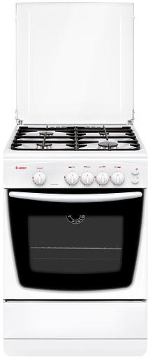 Плита Газовая Gefest CG 60MC6 K73 белый (металлическая крышка) реш.чугун фото 1