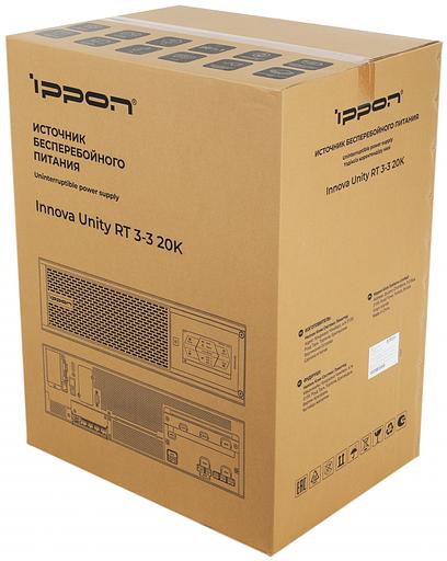 Источник бесперебойного питания Ippon Innova Unity RT 3-3 20K 20000Вт 20000ВА черный фото 3