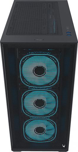 Корпус Formula Air Power G5 черный без БП ATX 1x120mm 1xUSB3.0 1xUSB3.1 audio bott PSU фото 4