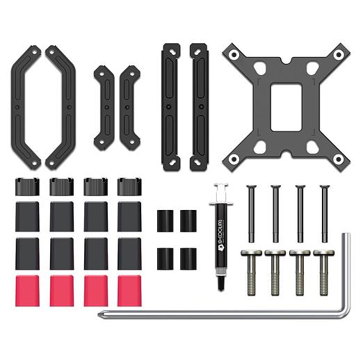 Устройство охлаждения(кулер) ID-Cooling IS-67-XT BLACK Soc-AM5/AM4/1151/1200/1700 4-pin 16-35dB Al+Cu 150W 500gr Ret фото 7