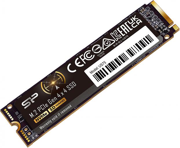 Накопитель SSD Silicon Power PCIe 4.0 x4 1TB SP01KGBP44US7505 US75 M.2 2280 фото 3
