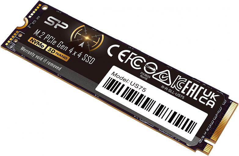 Накопитель SSD Silicon Power PCIe 4.0 x4 1TB SP01KGBP44US7505 US75 M.2 2280 фото 5