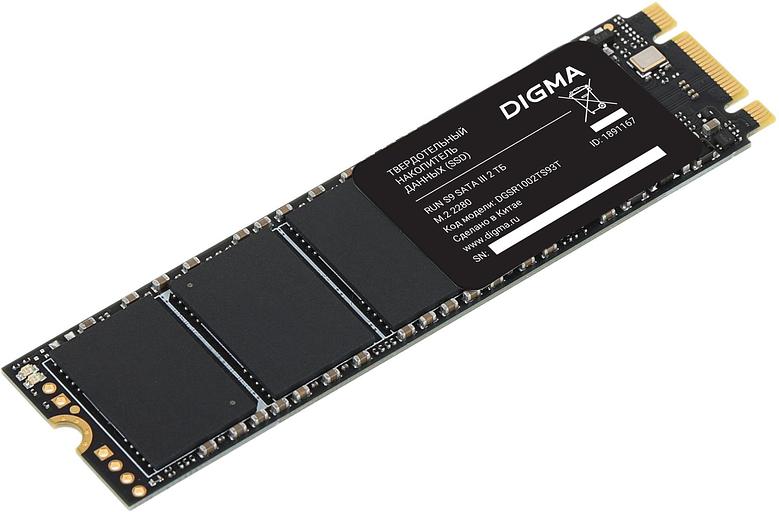 Накопитель SSD Digma SATA III 2Tb DGSR1002TS93T Run S9 M.2 2280 фото 4