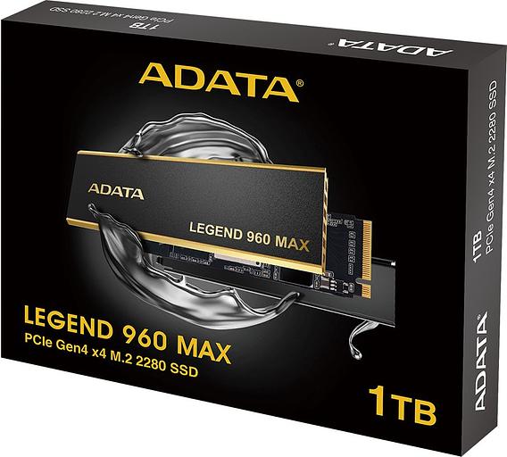 Накопитель SSD A-Data PCIe 4.0 x4 1TB ALEG-960M-1TCS Legend 960 Max M.2 2280 фото 7