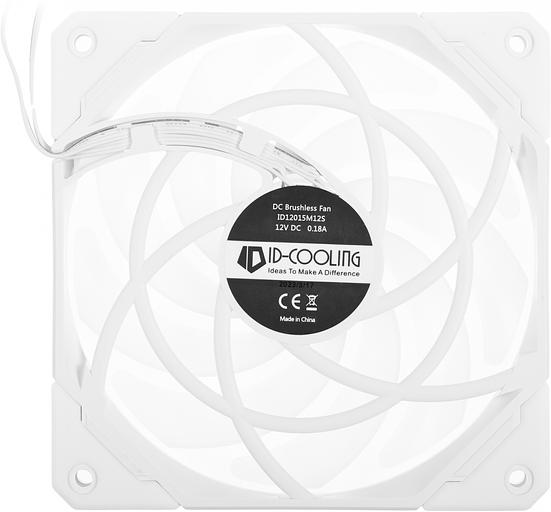 Вентилятор ID-Cooling NO-12015-XT ARGB SNOW 120x120x15mm 4-pin 14-31dB LED Ret фото 4