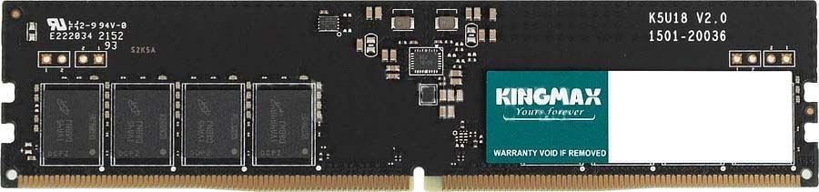 Память DDR5 8GB 4800MHz Kingmax KM-LD5-4800-8GS RTL PC5-38400 CL40 DIMM 288-pin 1.1В single rank Ret фото 1