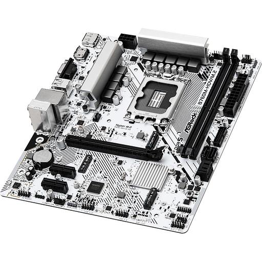Материнская плата Asrock B760M-HDV/M.2 Soc-1700 Intel B760 2xDDR5 mATX AC`97 8ch(7.1) 2.5Gg RAID+VGA+HDMI+DP фото 3