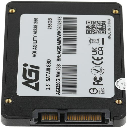 Накопитель SSD AGi SATA III 256GB AGI250GIMAI238 AI238 2.5" фото 4