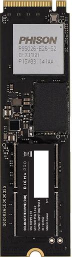 Накопитель SSD Digma PCIe 5.0 x4 2TB DGPST5002TP6T4 Pro Top P6 M.2 2280 фото 2