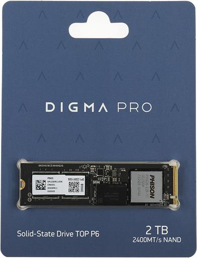 Накопитель SSD Digma PCIe 5.0 x4 2TB DGPST5002TP6T4 Pro Top P6 M.2 2280 фото 3