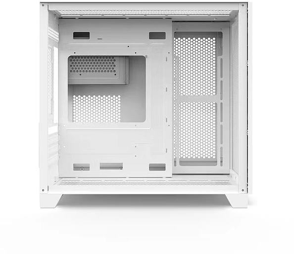 Корпус Formula Crystal Z5 белый без БП mATX 11x120mm 2xUSB2.0 1xUSB3.0 audio bott PSU фото 6