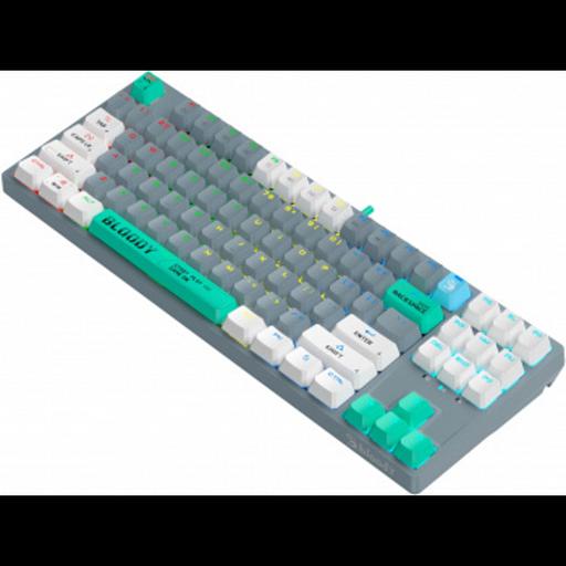 Клавиатура A4Tech Bloody S87 Energy механическая серый USB for gamer LED (S87 USB ENERGY ASH) фото 3