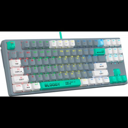 Клавиатура A4Tech Bloody S87 Energy механическая серый USB for gamer LED (S87 USB ENERGY ASH) фото 4