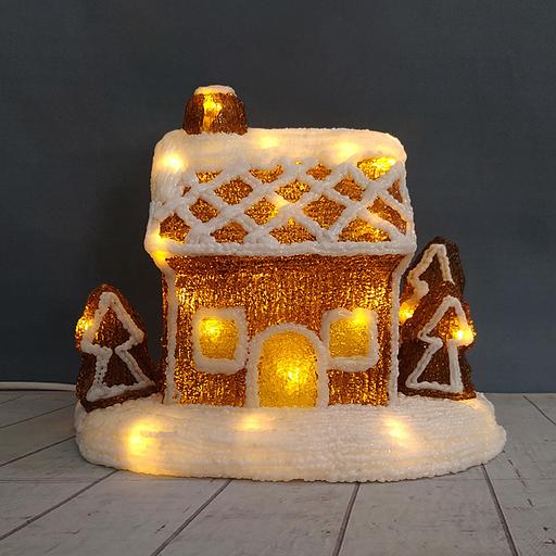 Фигура Neon-Night Home Пряничный домик 30лам. акрил (513-324) фото 1