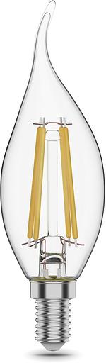Лампа филам. Gauss Filament 11Вт цок.:E14 свеча 220B 4100K св.свеч.бел.нейт. CF35 (упак.:1шт) (104801211) фото 1