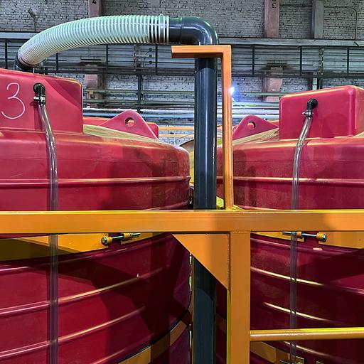 Мобильный растворный узел 10000 л (2х5000 л) фото 5