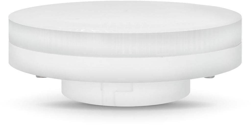 Лампа светодиодная Gauss 108008111 11Вт цок.:GX53 таблетка 220B 3000K св.свеч.бел.теп. (упак.:1шт) фото 1