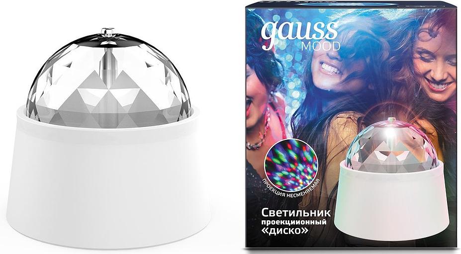 Ночник Gauss DIY0021 пластик белый фото 1