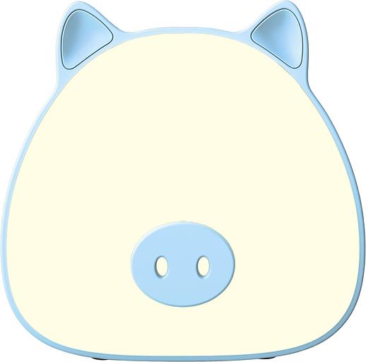 Ночник Gauss NN7036 поросенок голубой фото 3