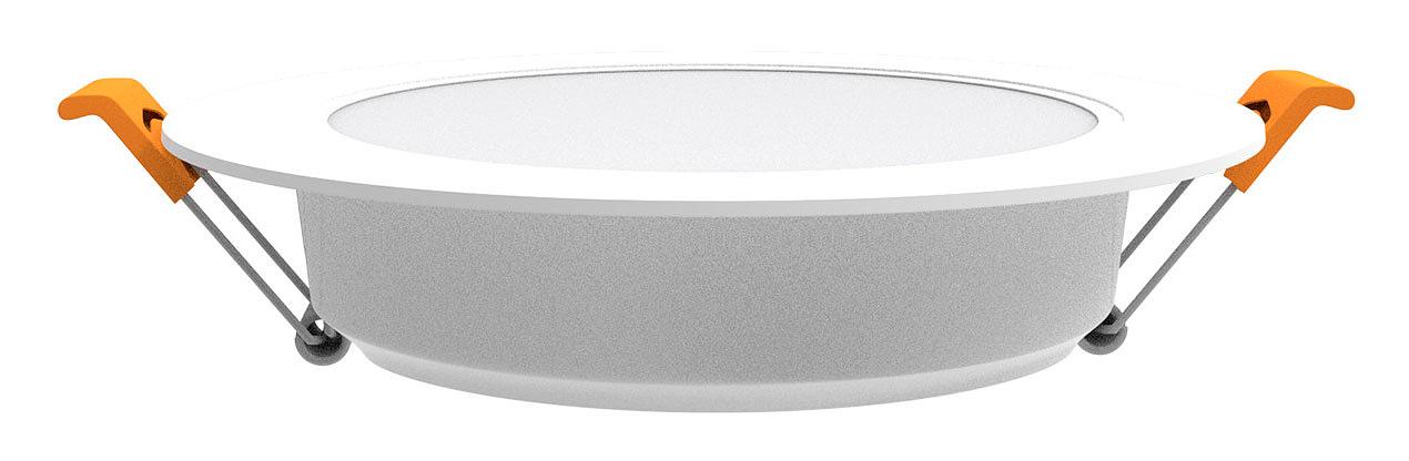 Светильник Gauss Elementary Downlight 5Вт 4000K белый круглый (9100420205) фото 2