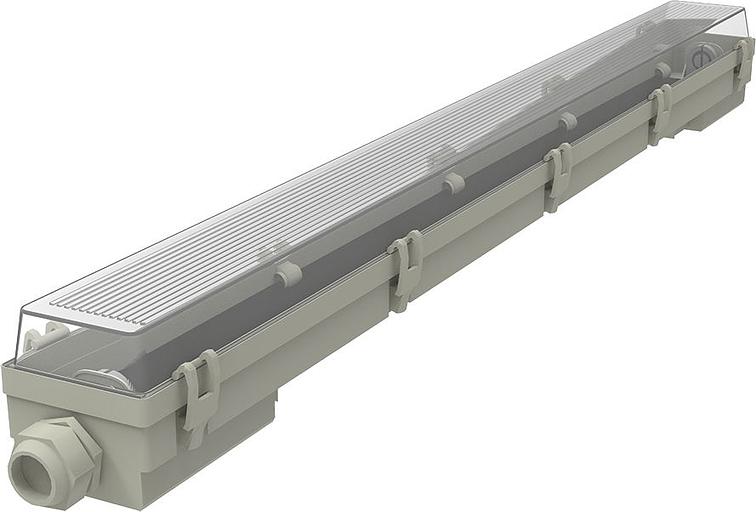 Светильник Gauss Industry 909410160 18Вт серый прямоугольный фото 2