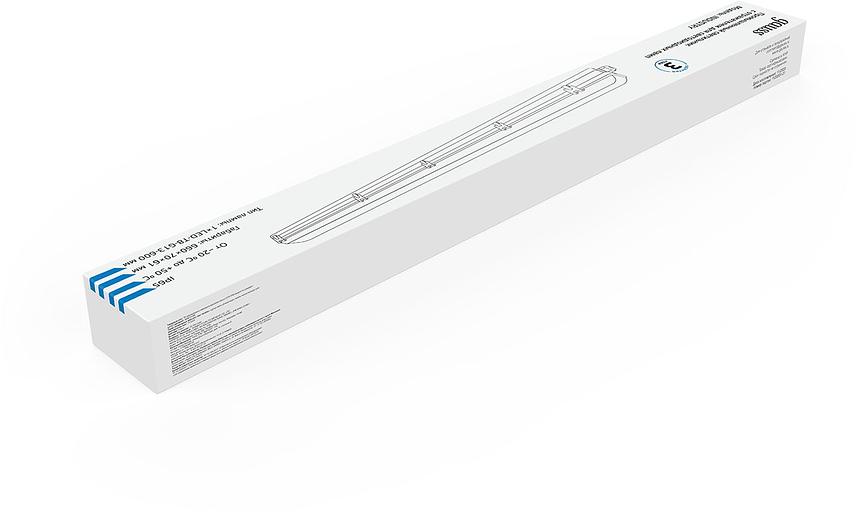 Светильник Gauss Industry 909410160 18Вт серый прямоугольный фото 4