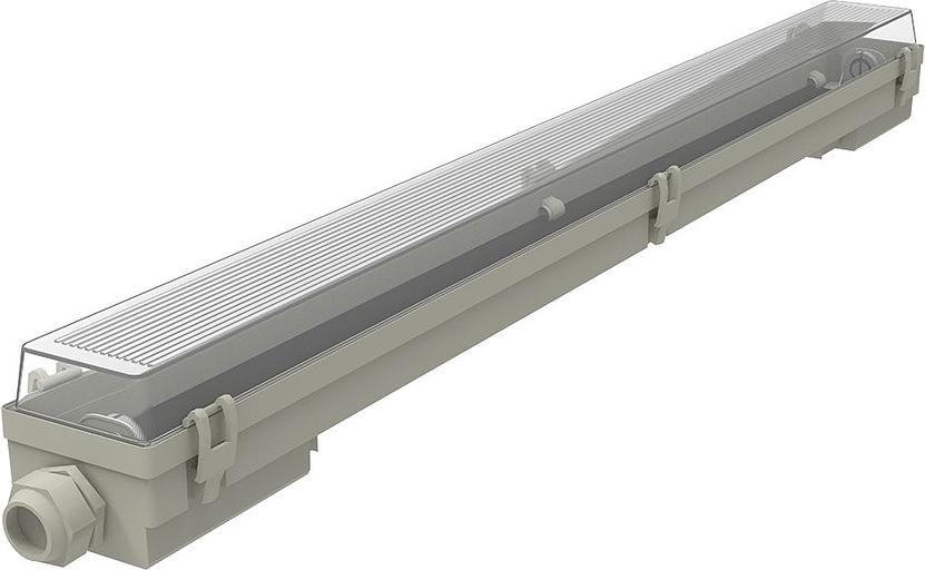 Светильник Gauss Lite СПП-Т8-G13 36Вт серый прямоугольный (909437160) фото 3