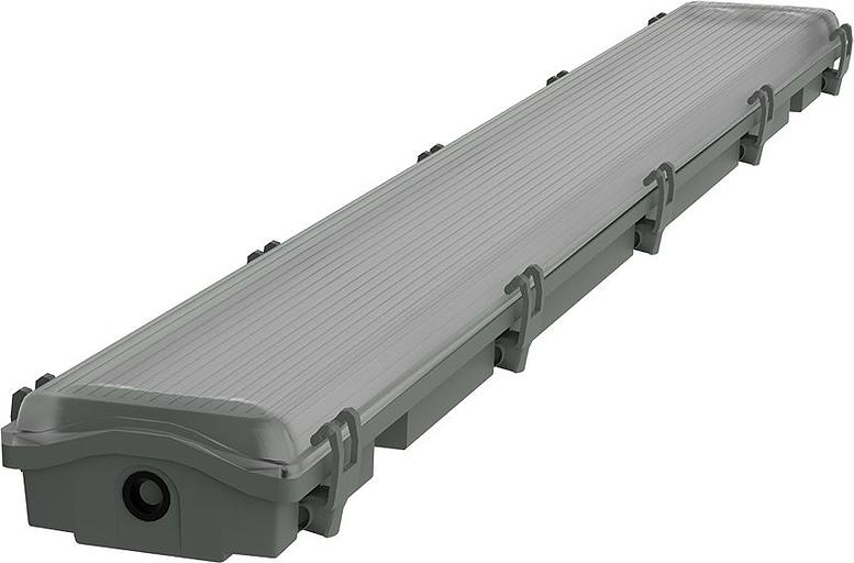 Светильник Gauss Lite СПП-Т8-G13 серый прямоугольный (909437260) фото 2