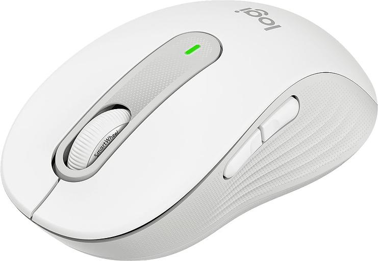 Мышь Logitech M650 белый/серый оптическая (4000dpi) беспроводная BT/Radio USB (4but) фото 3