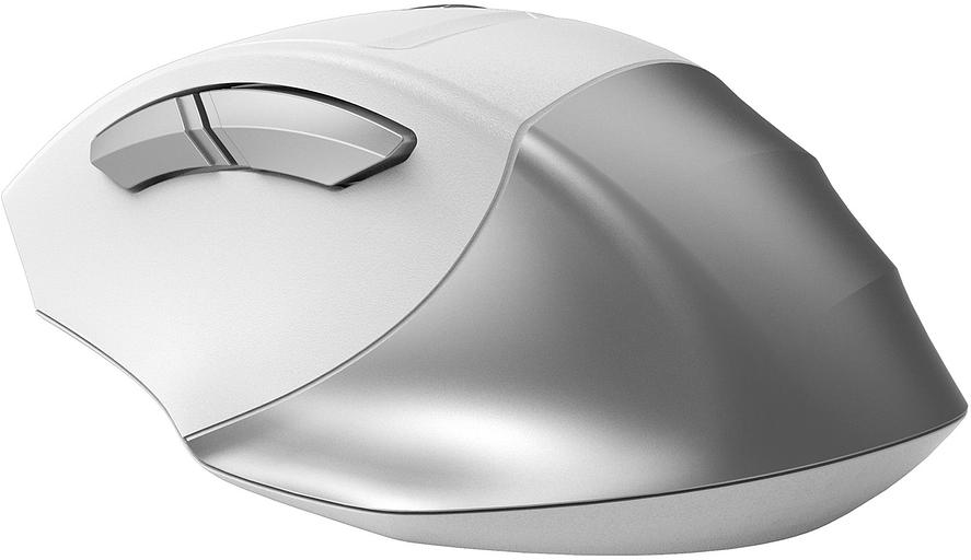Мышь A4Tech Fstyler FG35S серебристый/белый оптическая (2000dpi) silent беспроводная USB (5but) фото 7