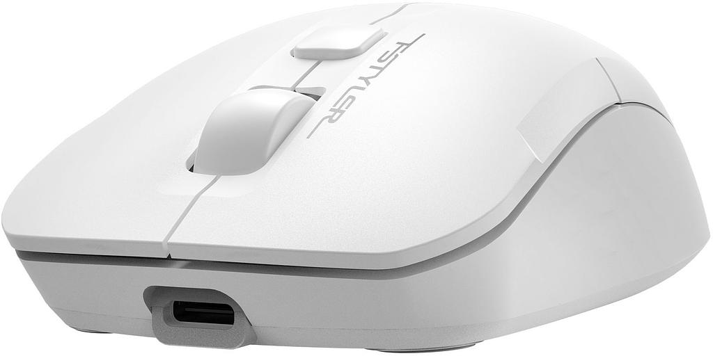 Мышь A4Tech Fstyler FG16C Air белый оптическая (2000dpi) беспроводная USB для ноутбука (3but) фото 7