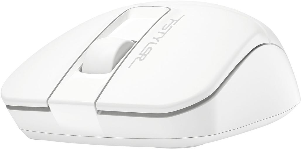 Мышь A4Tech Fstyler FB12S белый оптическая (1200dpi) silent беспроводная BT/Radio USB (2but) фото 5