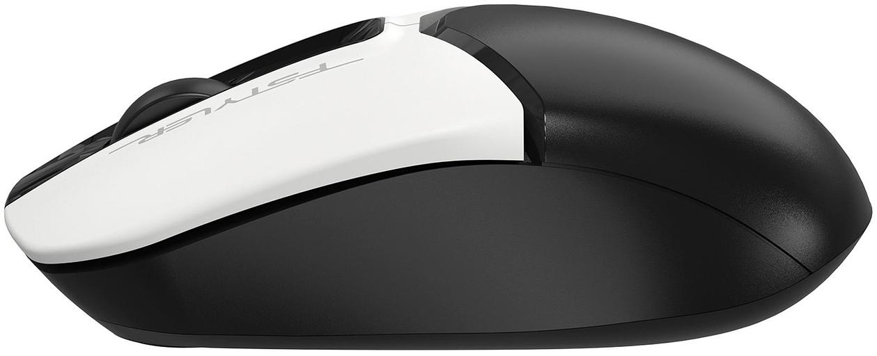 Мышь A4Tech Fstyler FB12S черный/белый оптическая (1200dpi) silent беспроводная BT/Radio USB (2but) фото 7