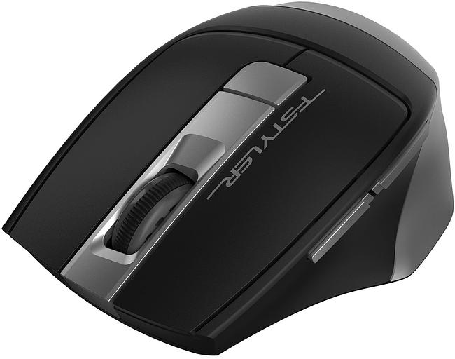 Мышь A4Tech Fstyler FG35S серый/черный оптическая (2000dpi) silent беспроводная USB (5but) фото 6