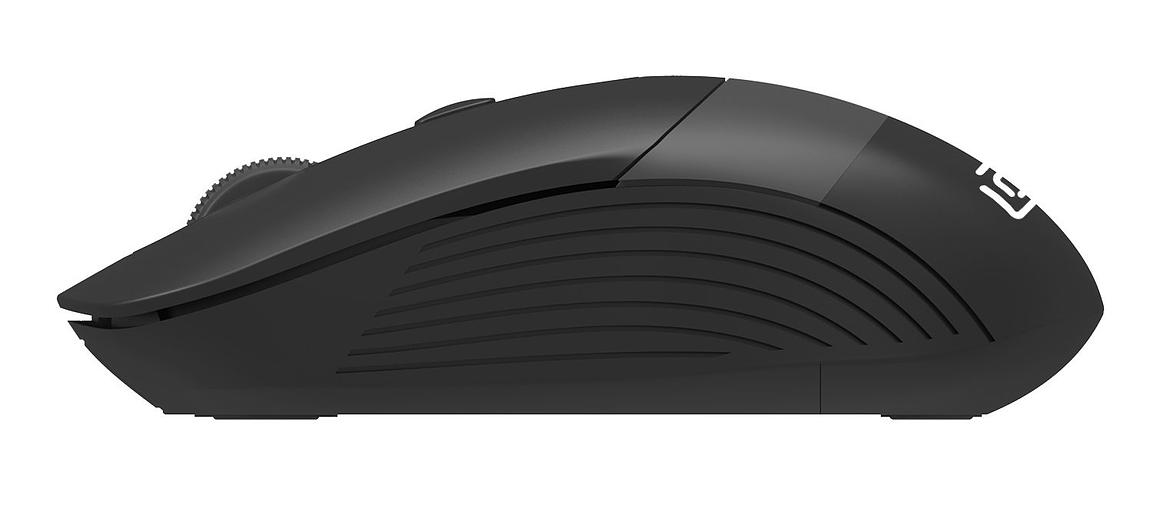 Мышь Оклик 310MW черный/серый оптическая (3200dpi) беспроводная USB для ноутбука (3but) фото 4