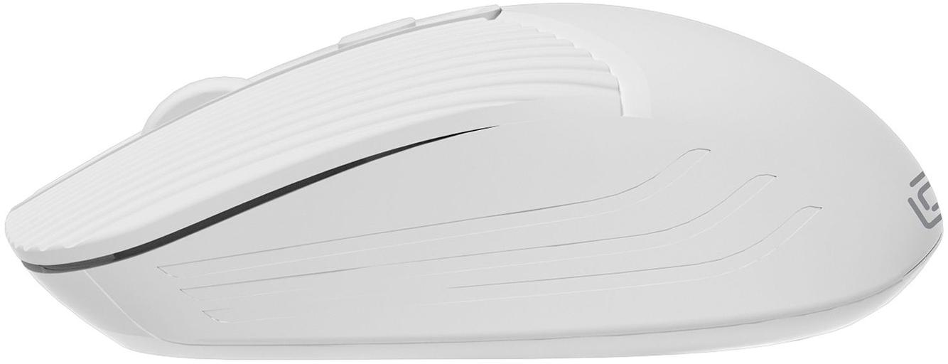 Мышь Оклик 509MW white белый оптическая (1600dpi) беспроводная USB для ноутбука (3but) фото 6