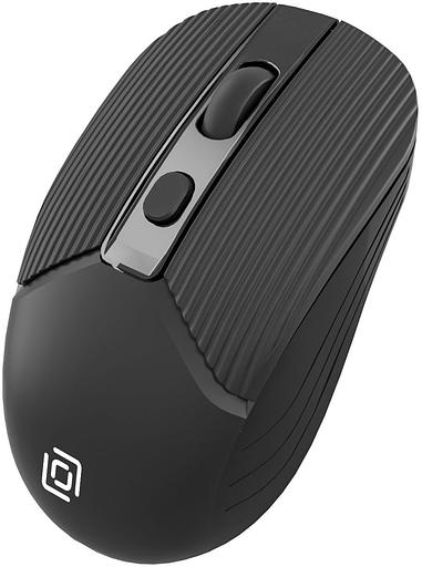 Мышь Оклик 509MW black черный оптическая (1600dpi) беспроводная USB для ноутбука (3but) фото 3