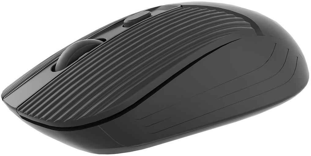 Мышь Оклик 509MW black черный оптическая (1600dpi) беспроводная USB для ноутбука (3but) фото 4