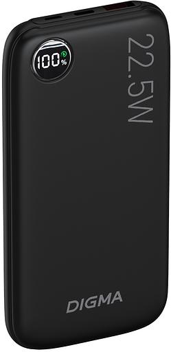 Мобильный аккумулятор Digma DGPF10B 10000mAh QC3.0/PD3.0 22.5W 3A USB-A/USB-C черный (DGPF10B22PBK) фото 4