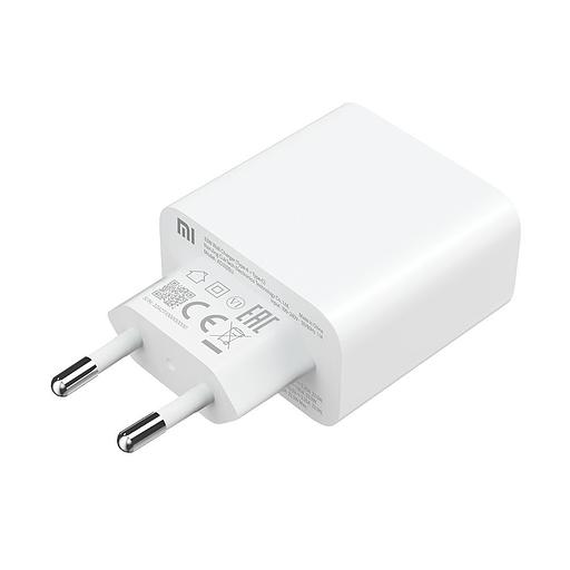Сетевое зар./устр. Xiaomi Mi 33w Wall Charger 3A (PD) USB-C/USB-A универсальное белый (BHR4996GL) фото 1