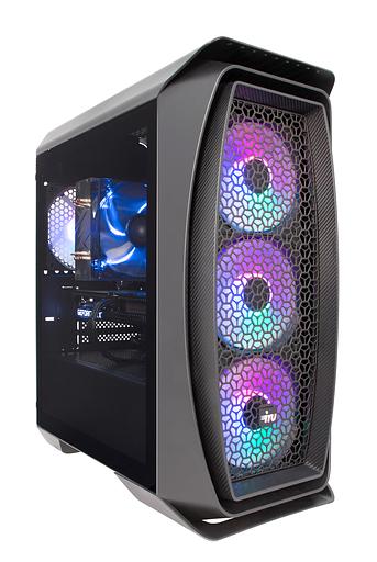 ПК IRU Game 520B5GMA MT Ryzen 5 5600X (3.7) 16Gb SSD512Gb RTX3050 8Gb Free DOS GbitEth 650W черный (1926551) фото 1